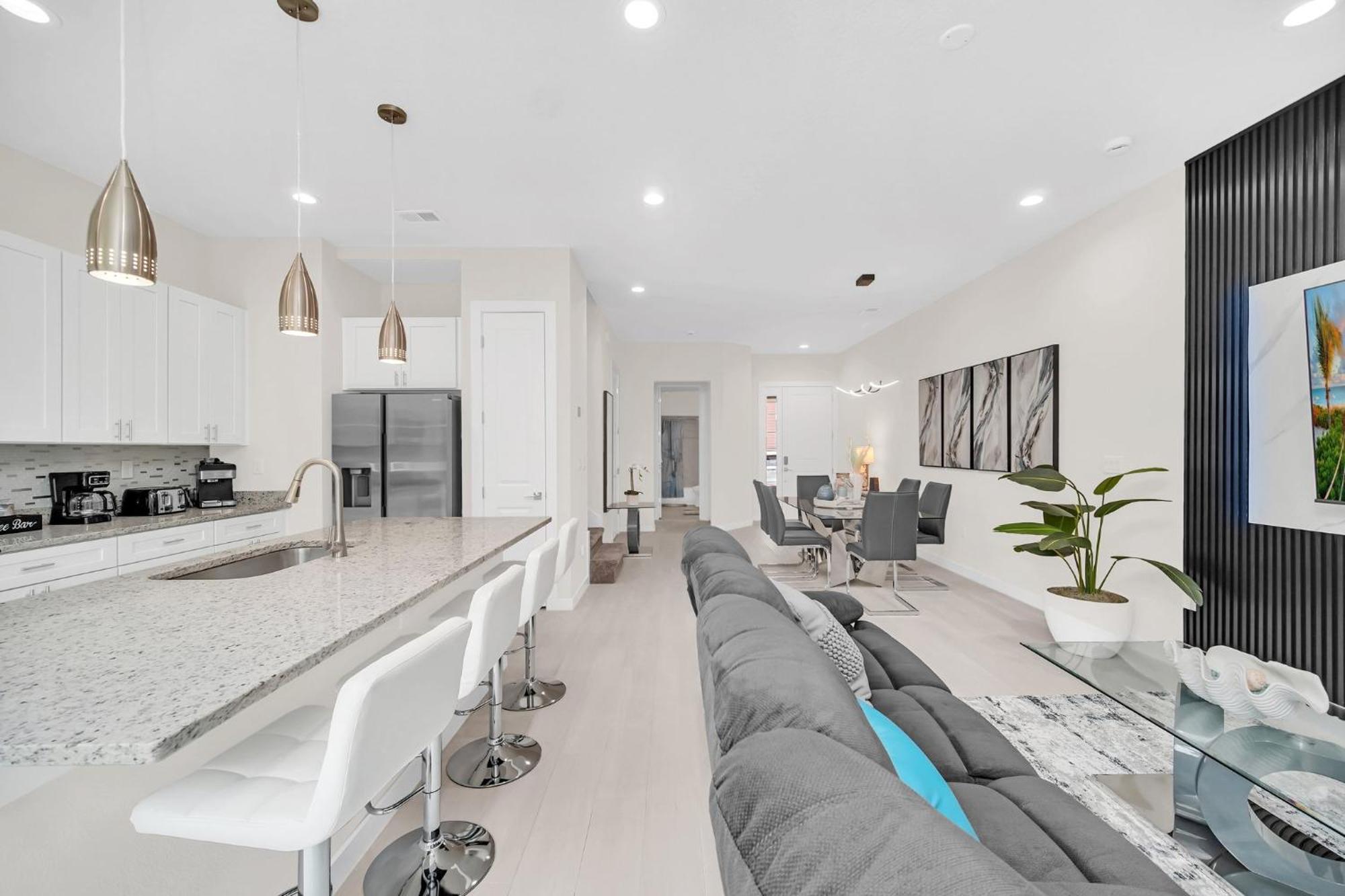 New Spacious And Themed 5 Bedroom Home Minutes From Disney And Waterparks! オーランド エクステリア 写真